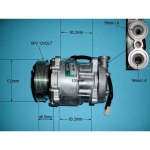 Compressor (AirCon Pump) Citroen Xsara 1.6 Petrol (Sep 1997 to Dec 1999)
