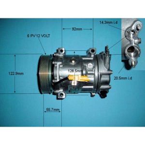 Compressor (AirCon Pump) Citroen Berlingo 1.6 HDi Diesel (Jul 2010 to 2025)
