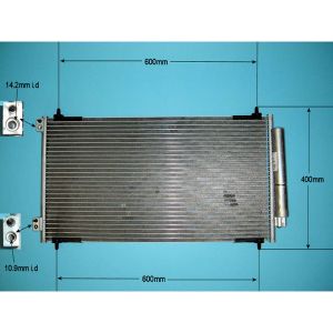 Condenser (AirCon Radiator) Citroen C8 2.2 HDi Diesel (Jun 2006 to Jun 2010)