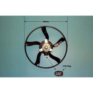 Radiator Cooling Fan Citroen Xsara Picasso 1.8 Petrol (Nov 2002 to Sep 2005)