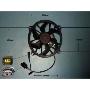 Radiator Cooling Fan Citroen C5 1.8 Petrol (Sep 2004 to Feb 2008)