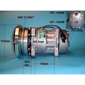 Compressor (AirCon Pump) Claas Challenger 55 Diesel Manual (1997 to 2025)
