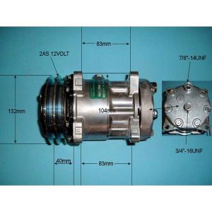 Compressor (AirCon Pump) Claas Scorpion Telehandler 7045 Diesel (1995 to 2025)