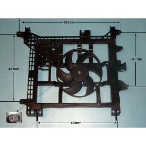 Radiator Cooling Fan Dacia Duster 1.6 Petrol (Oct 2017 to 2025)