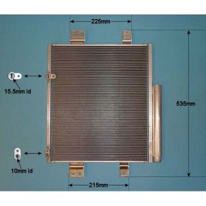 Condenser (AirCon Radiator) Daihatsu Materia 1.3 Petrol (Oct 2006 to 2025)