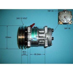 Compressor (AirCon Pump) Deutz Agrotron X710 Diesel (Jan 2006 to 2023)