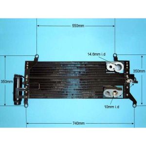 Condenser (AirCon Radiator) Fiat Punto MK1 1.2 Petrol (Jan 1994 to 2023)