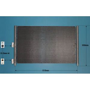 Condenser (AirCon Radiator) Fiat Punto MK2 188 (99-12) 1.9JTD 100 hp Diesel (Jun 2003 to Mar 2012)