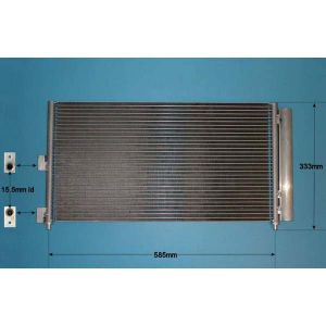 Condenser (AirCon Radiator) Fiat Idea 1.3 D Diesel (Oct 2005 to 2025)