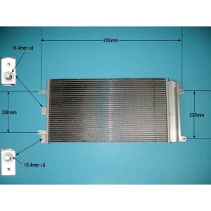 Condenser (AirCon Radiator) Fiat Doblo 1.4 8V Petrol (Dec 2005 to 2025)
