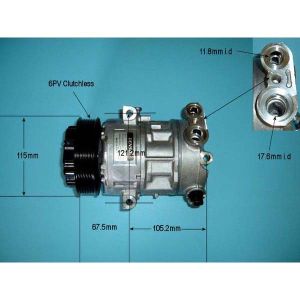 Compressor (AirCon Pump) Fiat Doblo 1.3 JTD Diesel (Feb 2010 to 2023)