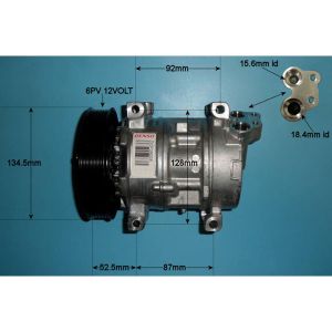 Compressor (AirCon Pump) Fiat Stilo 1.9 JTD Diesel (Oct 2001 to Jan 2006)