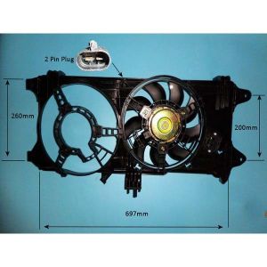 Radiator Cooling Fan Fiat Doblo 1.3 JTD Diesel (May 2005 to 2023)