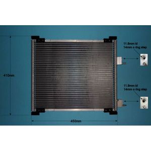 Condenser (AirCon Radiator) Ford Street KA 1.6 Petrol (Mar 2003 to Jul 2005)