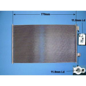 Condenser (AirCon Radiator) Ford Transit Connect/Grand Connect 1.8 TDi Diesel (Feb 2007 to Dec 2013)