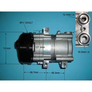 Compressor (AirCon Pump) Ford Mondeo MK3 (00-06) 2.0 Tdci Diesel Manual (Oct 2000 to Nov 2001)