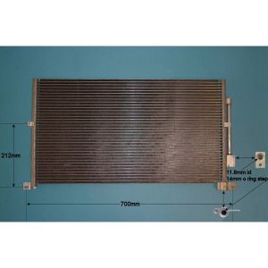 Condenser (AirCon Radiator) Ford Mondeo MK3 (00-06) 2.5 Sfi Petrol Manual (Oct 2001 to Nov 2001)