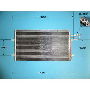 Condenser (AirCon Radiator) Ford Focus 2 1.4 16v Petrol (Feb 2005 to Oct 2005)