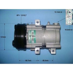 Compressor (AirCon Pump) Ford Mondeo MK1 (93-96) 2.5 V6 Petrol Automatic (Jul 1994 to Sep 1996)