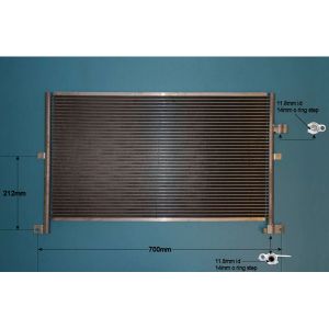 Condenser (AirCon Radiator) Ford Mondeo MK3 (00-06) 2.2 Tdci Diesel Manual (Aug 2004 to Aug 2007)