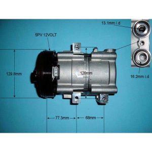 Compressor (AirCon Pump) Ford Mondeo MK2 (96-00) 1.8 TD Diesel Automatic (Sep 1999 to Nov 2000)