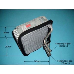 Evaporator Ford Mondeo MK3 (00-06) 2.5 Sfi Petrol Automatic (Sep 2002 to Aug 2007)
