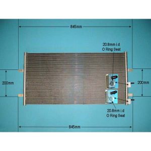 Condenser (AirCon Radiator) Ford Transit / Transit Torneo -2014 2.4 Tdci MK7 Diesel (Apr 2006 to Sep 2011)