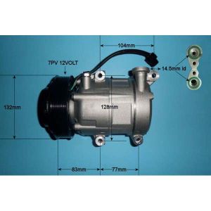 Compressor (AirCon Pump) Ford Transit / Transit Torneo -2014 2.4 Tdci MK7 Diesel (Apr 2006 to Sep 2011)