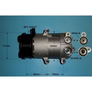 Compressor (AirCon Pump) Ford S Max 2.0 Petrol (Jul 2009 to Mar 2010)
