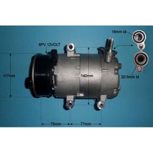 Compressor (AirCon Pump) Ford Mondeo MK4 (07-15) 2.2 Tdci Diesel (Nov 2011 to 2023)