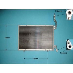 Condenser (AirCon Radiator) Ford Fiesta 08- 1.6 TDCi Diesel (Aug 2008 to Jul 2011)