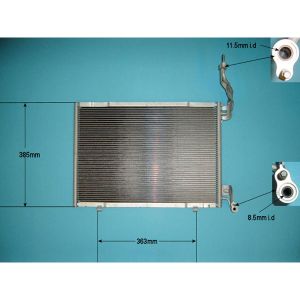 Condenser (AirCon Radiator) Ford Fiesta 08- 1.6 TDCi Diesel (Aug 2008 to Oct 2011)
