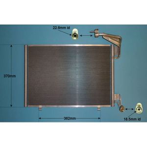 Condenser (AirCon Radiator) Ford Fiesta 08- 1.0 EcoBoost Petrol (Oct 2012 to Feb 2013)