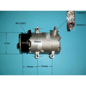 Compressor (AirCon Pump) Ford S Max 2.2 TDCi Diesel (Mar 2008 to Jul 2009)