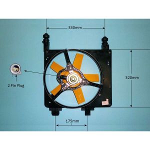 Radiator Cooling Fan Ford Fiesta 95-02 1.3 Petrol (Aug 1995 to Jan 2002)
