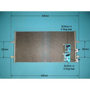Condenser (AirCon Radiator) Ford Transit / Transit Torneo -2014 2.2 D MK7 FWD Diesel (Jul 2006 to Oct 2007)