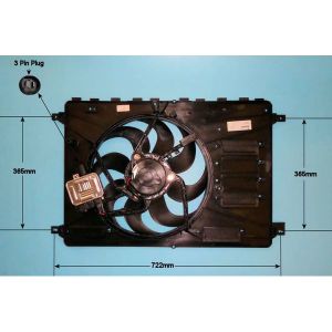 Radiator Cooling Fan Ford Mondeo MK4 (07-15) 2.0 Tdci Diesel (Nov 2011 to Dec 2015)