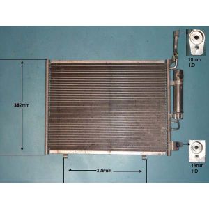 Condenser (AirCon Radiator) Ford Fiesta 08- 1.0 Petrol (Feb 2013 to Aug 2016)