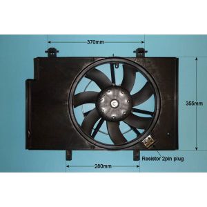 Radiator Cooling Fan Ford B-Max 1.6 TDCi Diesel (Oct 2012 to Nov 2013)