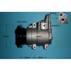 Compressor (AirCon Pump) Ford Ranger 3.0 TDi Diesel (Oct 2005 to Nov 2011)
