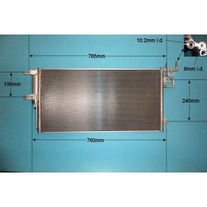 Condenser (AirCon Radiator) Ford C-Max 1.5 EcoBoost Petrol (Sep 2016 to 2025)