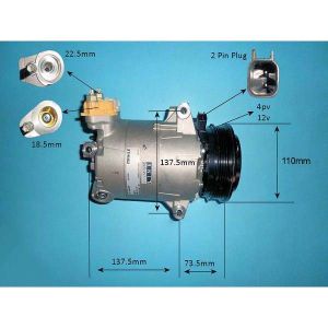 Compressor (AirCon Pump) Ford Focus 3 2.0 ST Petrol (Apr 2016 to 2023)