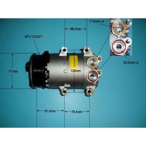 Compressor (AirCon Pump) Ford Fiesta 08- 1.4 TDCi Diesel (Sep 2012 to Mar 2013)