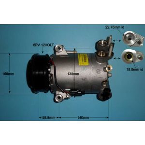 Compressor (AirCon Pump) Ford Grand C-Max 1.0 EcoBoost Petrol (Oct 2012 to Mar 2015)
