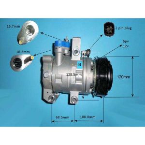 Compressor (AirCon Pump) Ford Mustang 5.0 Petrol (Sep 2015 to 2019)