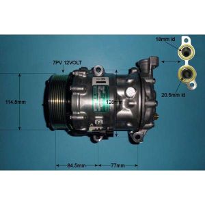 Compressor (AirCon Pump) Ford Transit / Transit Torneo -2014 2.4 Tdci MK7 Diesel (Sep 2011 to Aug 2014)