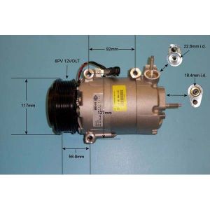 Compressor (AirCon Pump) Ford Focus 3 2.0 TDCi Diesel (Sep 2014 to 2023)