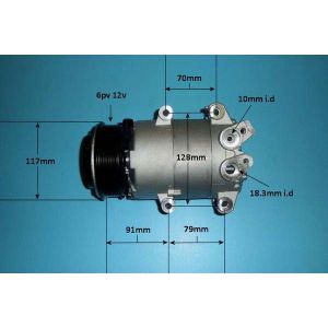 Compressor (AirCon Pump) Ford Focus 3 1.6 TDCi Diesel (Oct 2014 to 2023)