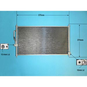 Condenser (AirCon Radiator) Honda Integra 1.8 16v Petrol (Jul 1993 to Oct 1997)