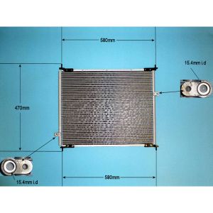 Condenser (AirCon Radiator) Honda Shuttle 2.2 Petrol (Feb 1998 to Dec 1999)